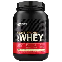 OPTIMUM NUTRITION - Whey Gold Standard 2 Libras Vainilla -