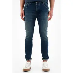 TENNIS - Jean Skinny azul tono oscuro para hombre