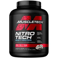 MUSCLETECH - NitroTech Whey Protein 4 Libras Cookies and Cream -