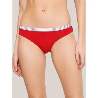 TOMMY HILFIGER - Pantie Rojo De Algodón Clásicas