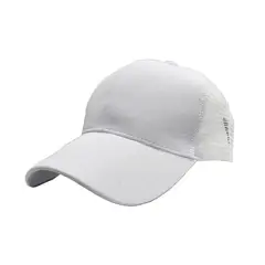 VELBROS - Gorra Deportiva Malla Camionero Beisbol Cachucha Trucker Cap - Blanco