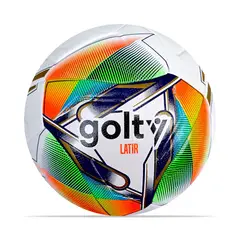 GOLTY - Balon Futbol Latir No.5-Multicolor