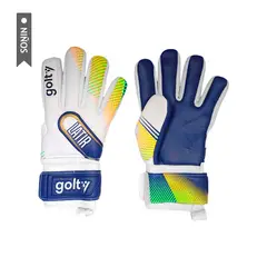 GOLTY - Guantes Competencia Latir Niño-BlancoAzul