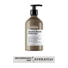 LOREAL PARIS - Shampoo Reparador Absolut Repair Molecular Cabello Muy Dañado Loreal Professionnel 500ml