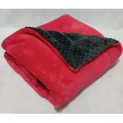 SIRENITAS - Cobija Ovejera Térmica Cobertor Bebe Viajera Rojo Cereza