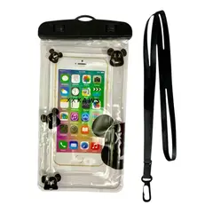 GENERICO - Estuche Impermeable Celular Pantalla Táctil Flotador Piscina