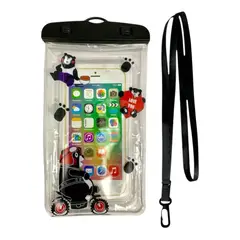 GENERICO - Estuche Impermeable Celular Pantalla Táctil Flotador Piscina