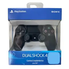 PLAYSTATION - Control Inalambrico Dualshock 4 PS4 Jet Black Nuevo