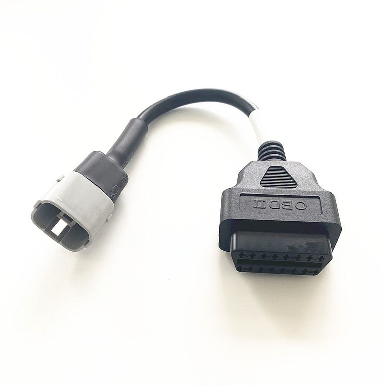Conector Adaptador Cable Obd Escaner Moto Suzuki 6 Pines