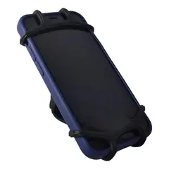 GENERICO - Soporte Holder Celular Bicicleta Moto Silicona Giratorio 360