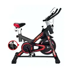 GENERICO - Bicicleta Amortiguador Spinning Monitor Frecuencia Cardiaca