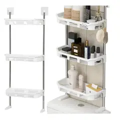 GENERICO - Organizador 3 Niveles Para Baño - Estantería Multifuncional