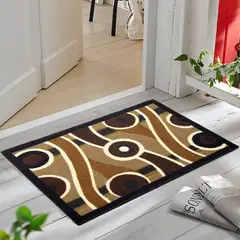 GENERICO - Alfombra Tapete Pie De Cama - Entrada Cafe 50 X 80cms