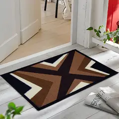 GENERICO - Alfombra Tapete Pie De Cama - Entrada Cafe 50 X 80cms