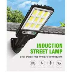 HOME - Lampara para Exterior Solar Led de 30w Sensor de movimiento