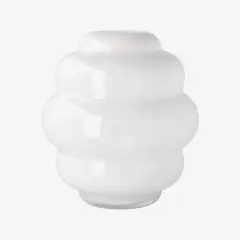 VILLA COLLECTION - Florero Burbuja 27Cm Blanco