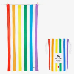 DOCK & BAY - Toallas De Secado Rápido Rainbow Multicolor