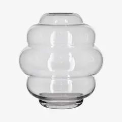 VILLA COLLECTION - Florero Burbuja 27Cm Transparente