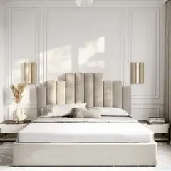 PLUMA HOME - Cabecero Estilo GRIEGO SEMI-Doble