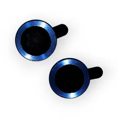 GENERICO - Aros Protectores de Lente Cámara Metalizados para iPhone 11