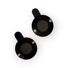 GENERICO - Aros Protectores de Lente Cámara Metalizados para iPhone 11