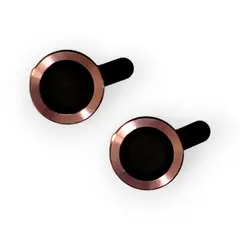 GENERICO - Aros Protectores de Lente Cámara Metalizados para iPhone 11