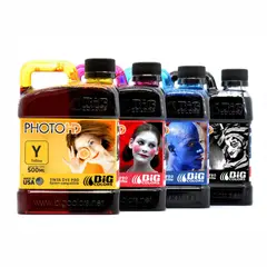 BIG COLORS - TINTAS PHOTO HD EPSON COMPATIBLE COMBO 4 X 500ML C/U