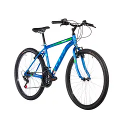 GW - Bicicleta de Montaña Todoterreno Rin 26 Travel Azul