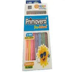 PRIMAVERA - Colores x 12 pre school 5mm