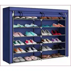 GENERICO - Zapatero En Tela De Diseño 36 Pares Doble