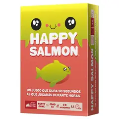 JUGANDO Y EDUCANDO - Juego De Mesa Divertido De Cartas Happy Salmon Para Familia