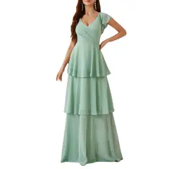 YURELKSHOP - VESTIDO DE FIESTA ELEGANTE BODA GRADO GALA