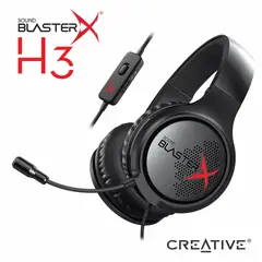 CREATIVE LABS - DIADEMA GAMER PRO - CREATIVE SOUND BLASTERX H3.