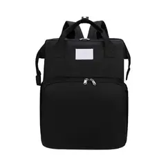 STAY ELIT - PAÑALERA MORRAL 3 EN 1 COLOR NEGRO-