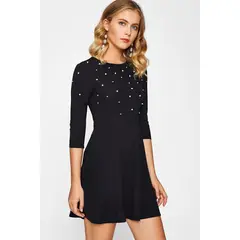 NEGRELI - VESTIDO DE MUJER CASUAL SEMI ROTONDO REF-3075