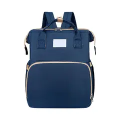 STAY ELIT - PAÑALERA MORRAL 3 EN 1 COLOR AZUL OSCURO-