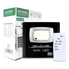 GENERICO - Lampara Reflector Solar Dg070 Con Control Remoto 30w 15horas