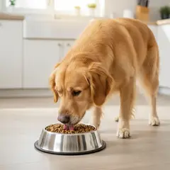 AM MASCOTAS - Comedero Aluminio Antideslizante Mediano