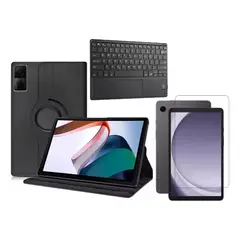 GENERICO - Estuche 360 Para Tablet + Vidrio + Teclado SAMSUNG A9 PLUS X210 X215