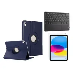 GENERICO - Estuche 360 Para Tablet Samsung A9 Plus X210 X215 + Vidrio + Teclado