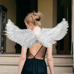 COMPRALOENCASA COM - Alas Ángel Medianas Verticales Disfraz Halloween OF-1538