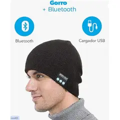 GENERAL - Gorro Pasamontaña Auriculares Bluetooth Altavoz Micrófono Llamadas