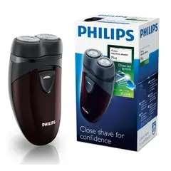 PHILIPS - Afeitadora Eléctrica Portátil Inalámbrica PQ206