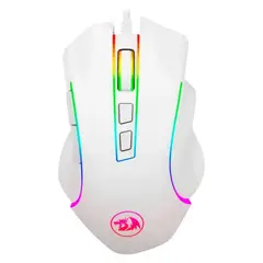 REDRAGON - Mouse Gamer M607W Griffin, RGB 7200 DPI 8 Botones, Bl