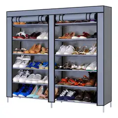 GENERICO - Closet Zapatero Gabinete Tela 6 Niveles Tacones Zapatillas