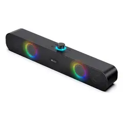 1HORA - Bocina Inalámbrica Barra De Sonido RGB BT USB BOC241