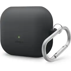 ELAGO - Estuche Compatible Galaxy Buds 3 / Buds 3 Pro Con Arnés Negro