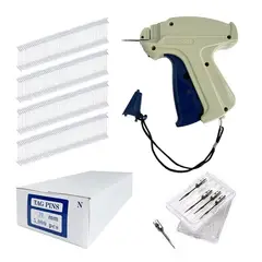 GENERICO - Kit Pistola Etiquetadora Ropa + 5000 Plastiflechas +5 Agujas