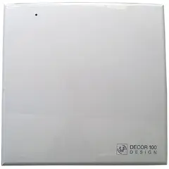 GENERICO - EXTRACTOR AXIAL PARA BAÑO DECOR-100 C DESING 16x16 4”