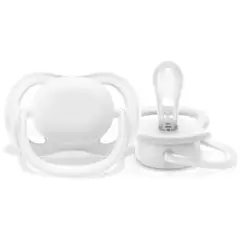 AVENT - Chupete Ultra-Air 1Pc 0-6M Blanco - - SCF08113